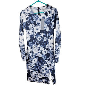 Women's Dress Shilla Shakers Floral Body-con Midi Dress Floral NWT, Medium
